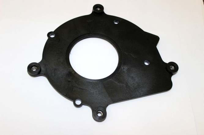 Пластина монтажная вентилятора двигателя