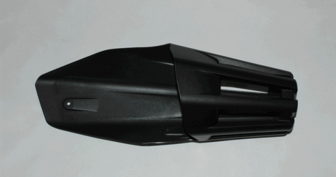 Облицовка декоративная воздуховода правая (черный / SILVER BLACK)