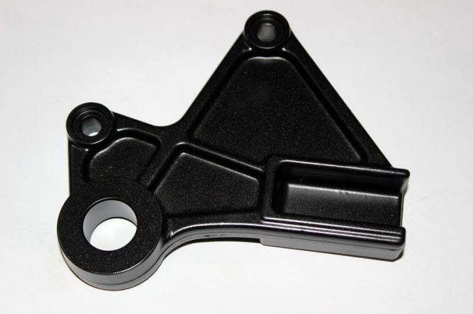 Кронштейн установочный заднего тормоза мех.