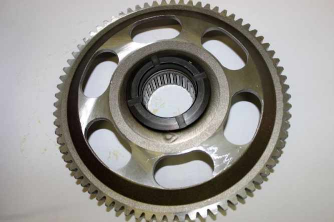 Шестерня (венец) ротора (+втулка+ подшипник) Х8