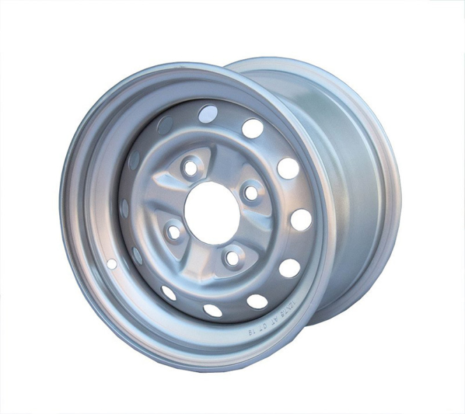 Диск колесный задний, 12" (Серебристый / SILVER WHITE)