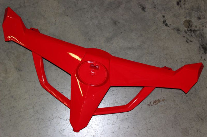 Накладка декоративная передняя (красная)