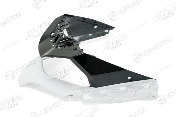 Облицовка фары (черный + белый/NEBULA BLACK + WHITE)