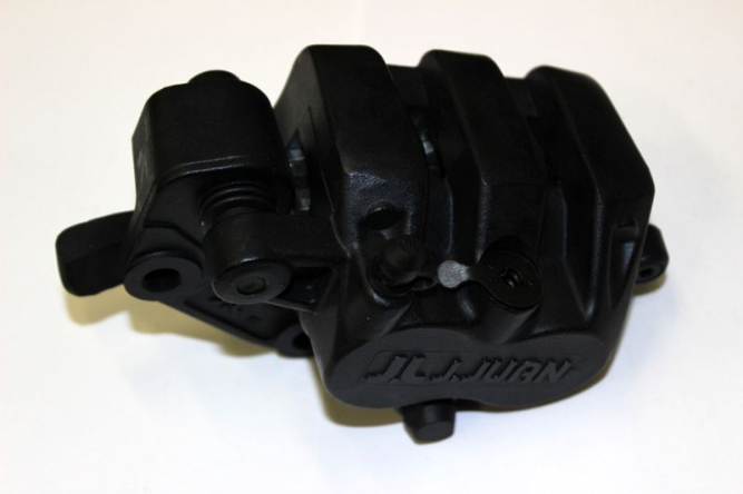 Суппорт тормозной, передний, левый