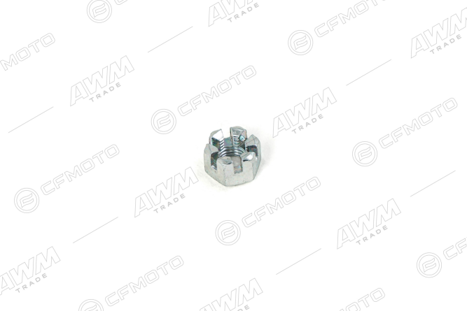 Гайка корончатая