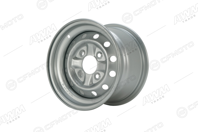 Диск колесный задний, 12" (Серебристый / SILVER WHITE)