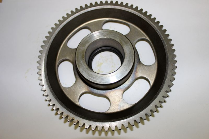 Шестерня (венец) ротора (+втулка) Х8