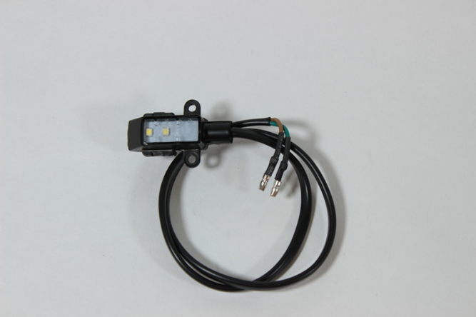 Подсветка номера