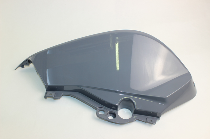 Облицовка топливного бака левая (серый / GHOST GRAY)