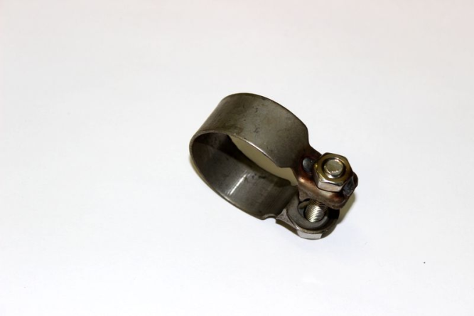 Хомут хвостовика глушителя Z6