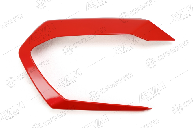 Накладка декоративная защиты рук правая (красный / FORCE RED)