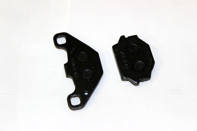 Колодки тормозные, задние