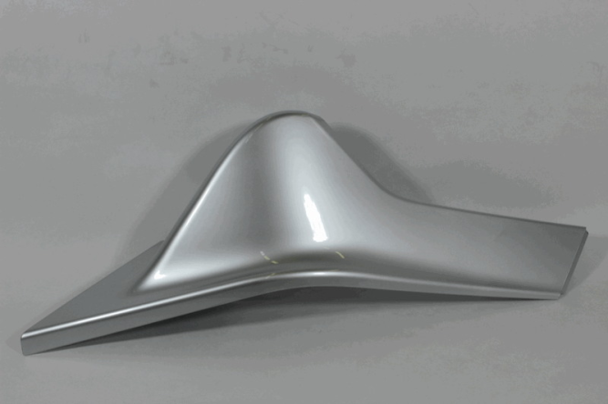 Облицовка фары левая (серебристный / ULTRA SILVER)