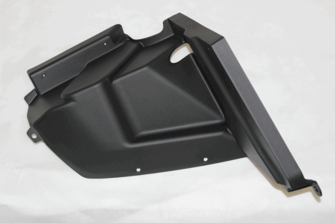 Кожух фары защитный, левый