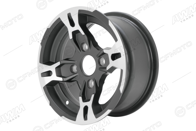 Диск колесный передний, 12" (черный / MATTE BLACK)