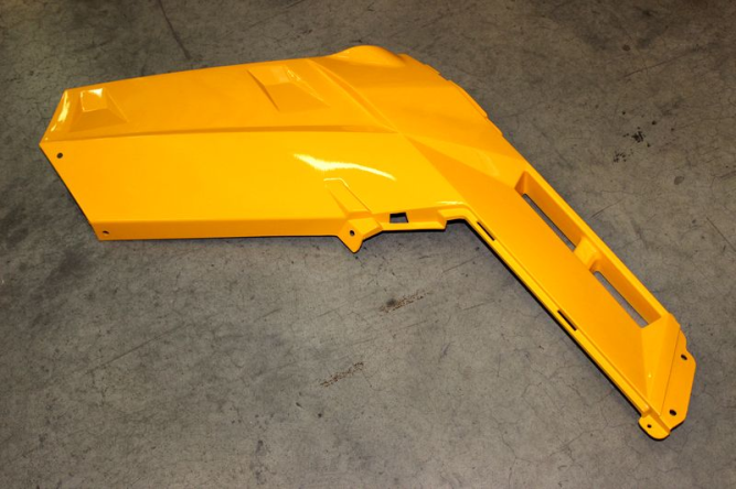 Крыло левое заднее Z6 (желтый)