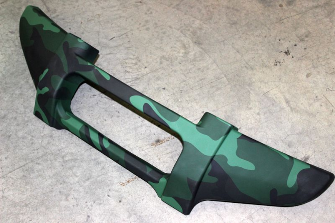 Накладка бампера (камуфляж зеленый/CAMO GREEN)