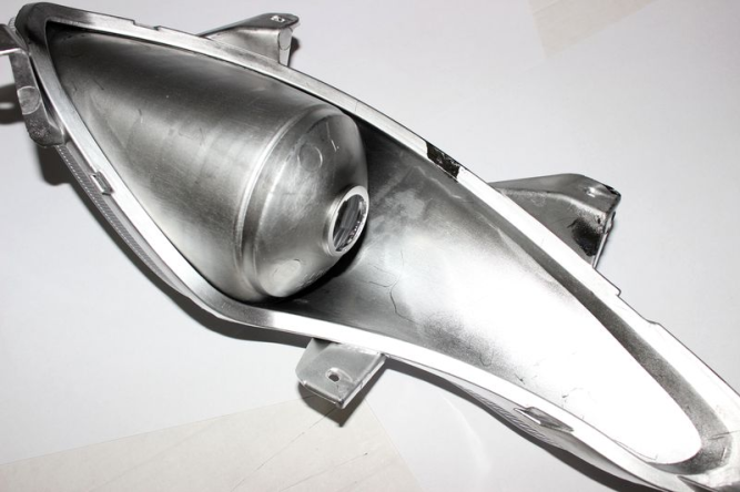 Корпус указателя поворотов задний левый