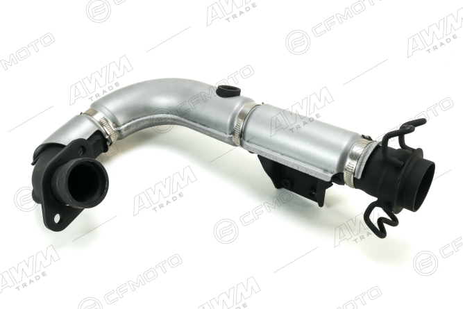 Труба глушителя приемная в сборе