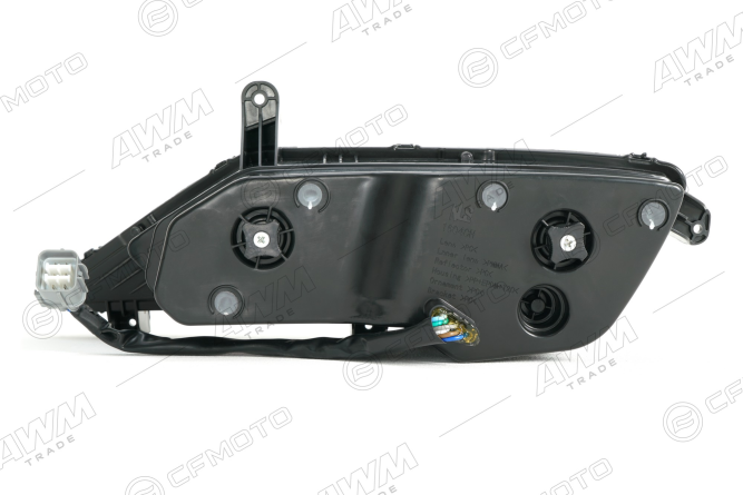 Фара правая  ( верхняя светодиодная линия прозрачная ) KAIDI (2021)