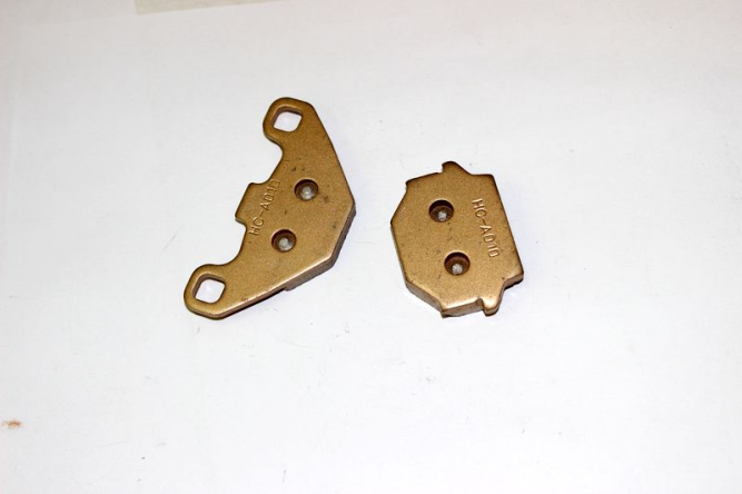 Колодки тормозные, задние (усиленные 2 шт.)