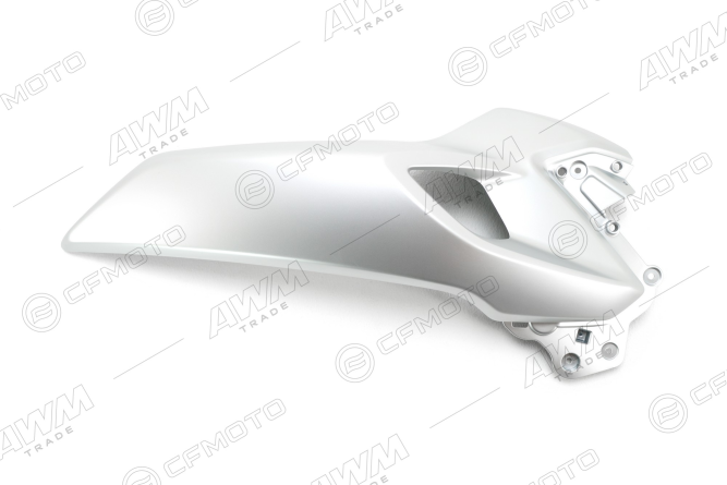 Облицовка топливного бака левая передняя (серебристый матовый / MATTE MERCURY SILVER)