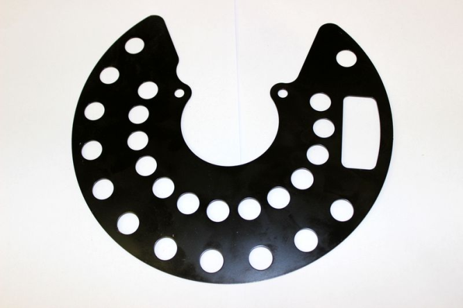 Защита переднего тормозного диска