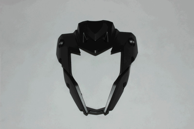 Облицовка фары передняя, SILVER BLACK