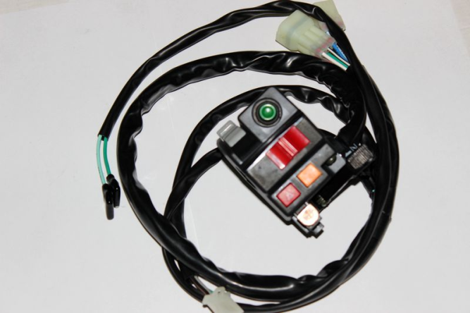 Блок управления левый, с кнопкой глушения