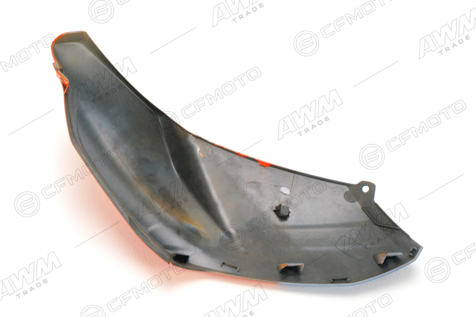 Облицовка топливного бака левая (оранжевый+синий / LAVA ORANGE+ROYAL BLUE)