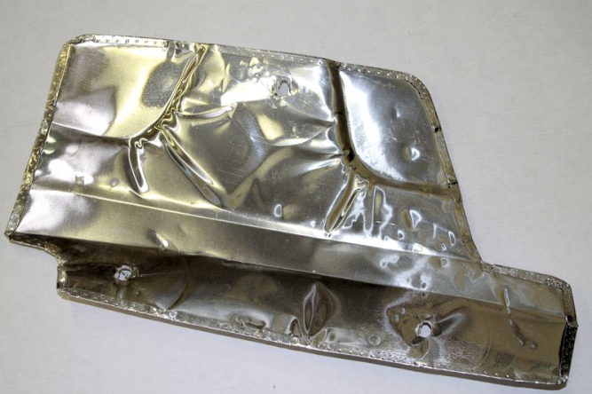 Термозащитный кожух резонатора