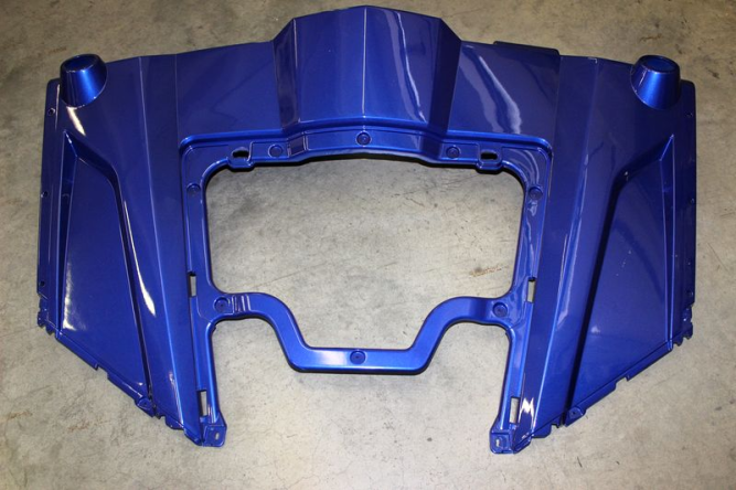 Облицовка передняя (синий металлик)