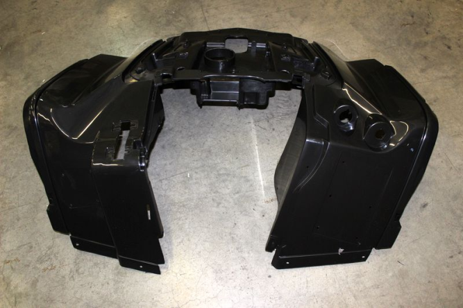 Облицовка, передняя (черный)