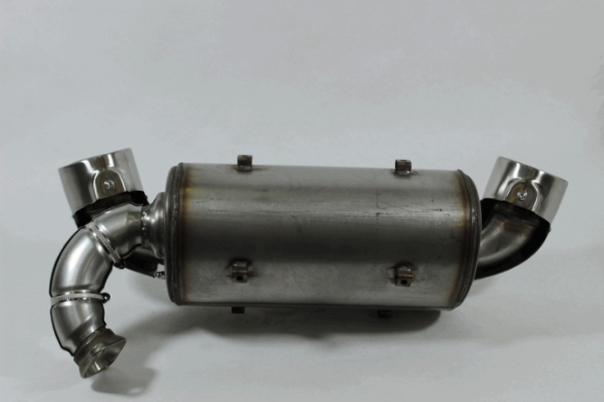 Глушитель в сборе