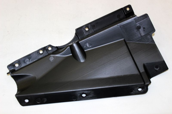 Внутренняя облицовка задней стойки кабины, правая